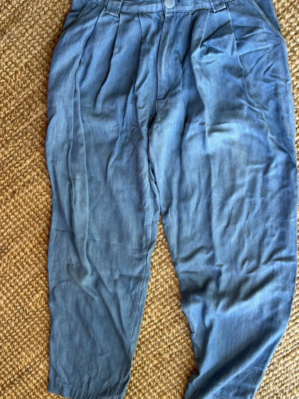 women's lightweight denim trousers size 4